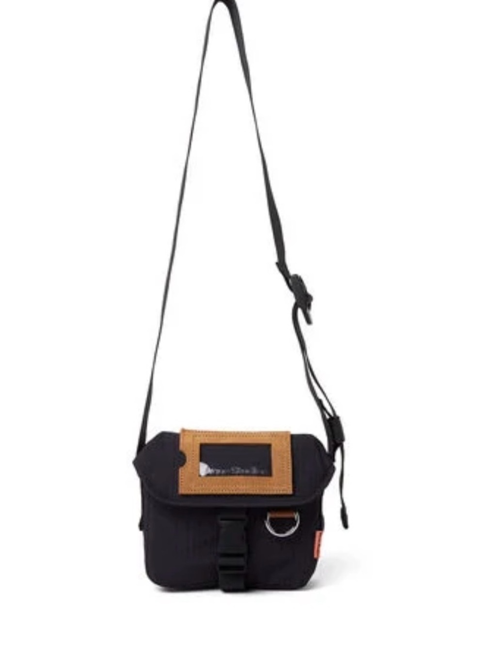 Acne Studios Black Small Messenger Crossbody Bag Unisex